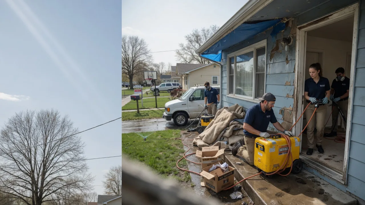 Basement Flood Cleanup in Spade, TX near me